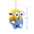 thumbnail image 4 of Hallmark Minions Bob the Minion in Pajamas Christmas Ornament, 4 of 6