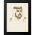 thumbnail image 2 of Harper, Ethan 12x14 Black Modern Framed Museum Art Print Titled - Sheikh Khalifa bin Zayed Al Nahyan, 2 of 5
