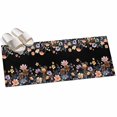 thumbnail image 2 of Hallway Runner Rug 2'x6', Black Spring Floral Kitchen Runner Rugs Non-Slip Carpet Mats, Elegant Flowers Farmhouse Botanical Bedside Rugs Runners Washable Floor Carpet for Bathroom Laundry Room, 2 of 8