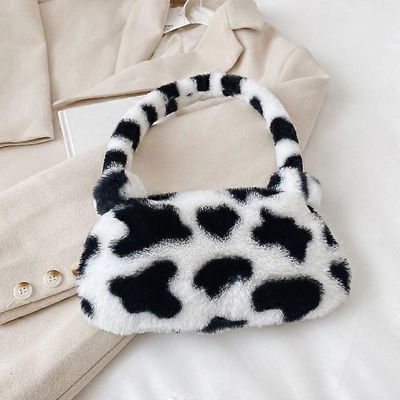 Mini Sacs à Bandoulière pour Femmes avec Imprimé de Vide, Sacs à Bandoulière pour Cheveux Léopard Zèbre Sacs à Main macias Sacs à pequenas, Mode Hiver