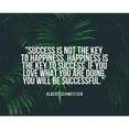 thumbnail image 3 of ArtsyQuotes 18x15 Black Modern Framed Museum Art Print Titled - Albert Schweitzer Quote: Happiness is the Key to Success, 3 of 5