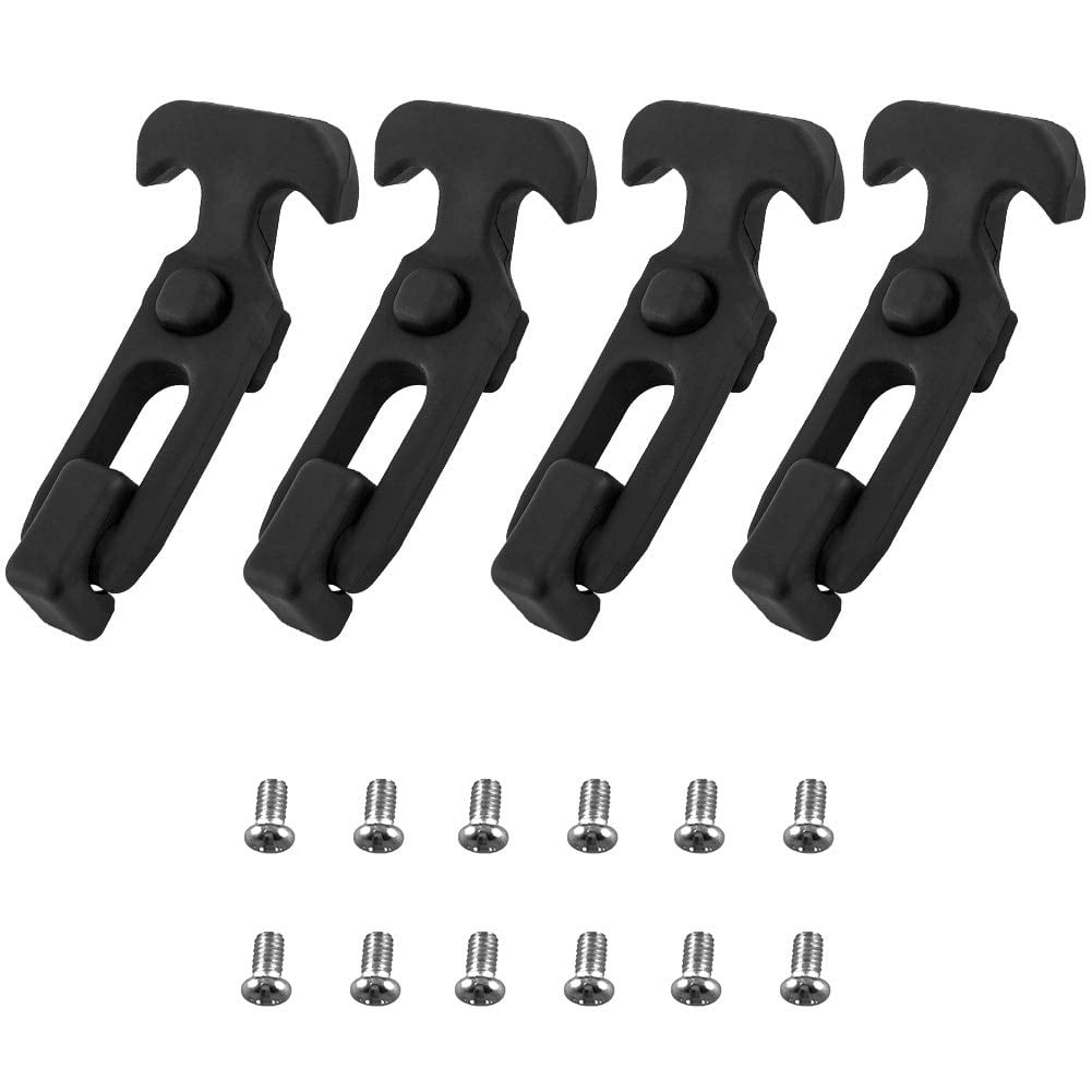 617256075531 AuInn 8 Pieces Rubber Flexible T-Handle Draw Latches Box Draw Latch for Tool .. 