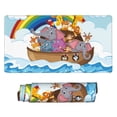 thumbnail image 2 of Kdxio Rainbow Animals on Noah's Ark Print Large Gaming Mouse Pad,Non-Slip Base,Water Resist Keyboard Pad for Gamer,Office & Home,29.5 x 15.8 in, 2 of 9