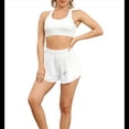 thumbnail image 1 of Pantalones Cortos Deportivos para Mujer, para Gimnasio, Yoga, Correr, Tenis, Falda Pantalón, Ropa Informal de Verano. XL, 1 of 8