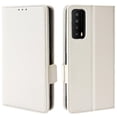 thumbnail image 1 of For Tcl Stylus 5G Side Buckle Pebbled Leather Case White, 1 of 5