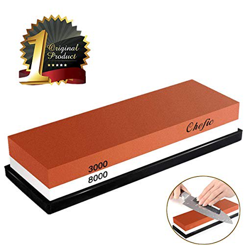 Bearmoo Whetstone Premium 2 In 1 Sharpening Stone 3000 8000 Grit Waterstone Kit Knife Sharpener Stone Safe Honing Holder Silicone Base Included Polishing Tool For Kitchen Hunting And Pocket Knives Walmart Com Walmart Com