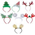 thumbnail image 2 of Hair Accessories For Children 2Pcs Christmas Hat Shaped Hair Headwear Assorted Color Great For Holiday And Special Occasions, 2 of 4