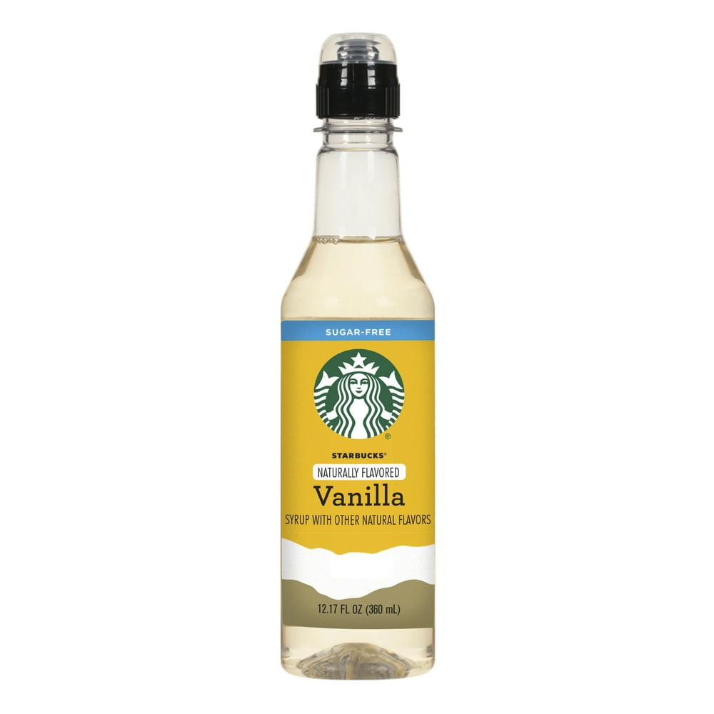 Starbucks Naturally Flavored SugarFree Vanilla Coffee Syrup 1 bottle