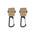 thumbnail image 4 of 2 uds. Ganchos para cochecitos de bebé, gancho para cochecito, ganchos universales para compras, organizador de cochecitos, ganchos para carrito de Piel Hugo Manos, 4 of 9