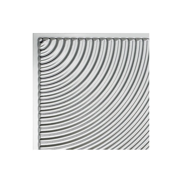 FASÄDE Easy Installation Echo Brushed Aluminum Wall Panel Sample (12" X 12" Sample)