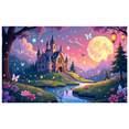 thumbnail image 4 of LUUFILx Fantasy Castle Backdrop Fairy Tale Theme for Birthday Party Decorations Photography Background Wedding Kids Event Banner Decor, 4 of 9