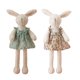thumbnail image 2 of 45cm Luxury High Quality Hand-made Plush Bunny Toy For Girl Dress Rabbit Toy Long Ear&Leg Bunny Stuffed Animal Toys, 2 of 5