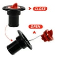 thumbnail image 4 of Shisuyan Fuel Can Cap For Boat Black ABS Plastic For Boating Adventures 1Pcs 3.3X3.3X2.8In, 4 of 8
