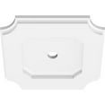 thumbnail image 2 of 10"OD x 1"ID x 6"C x 1"P Locke Architectural Grade PVC Contemporary Ceiling Medallion, 2 of 11
