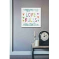 thumbnail image 2 of Epic Graffiti 'Unicorn Magic III' by Melissa Averinos, Canvas Wall Art, 26"x26", 2 of 2