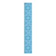 thumbnail image 3 of Unique Loom Renaissance Collection Area Rug - Roma (2' x 13' Runner Aqua Blue/Light Blue), 3 of 7