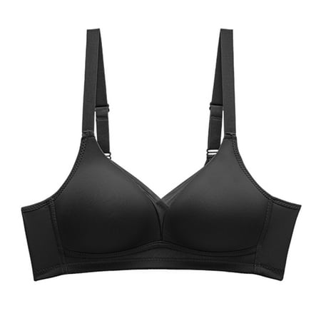 

NRUDPQV women s comfortable non steel ring gathering and adjusting honeycomb breathable thin bra