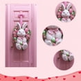 thumbnail image 2 of YMARPT Spring Easter Welcome Door Cover Decoration, Easter Bunny Door Banner, Welcome Door Banner Background for Easter Theme Supplies Decor, 2 of 5