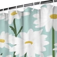 thumbnail image 3 of Waterproof Cute Boho Daisy Shower Curtain 72x72 Inch Boho Style Polyester Unique Shower Curtain for Bathroom Hotel Home Decor with 12 Plastic Hooks, 3 of 5