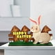 thumbnail image 4 of Conejo de Pascua, letrero de madera independiente, decoración artesanal para 274x205 cm Yuyangstore Estatua del Conejo de Pascua, 4 of 7