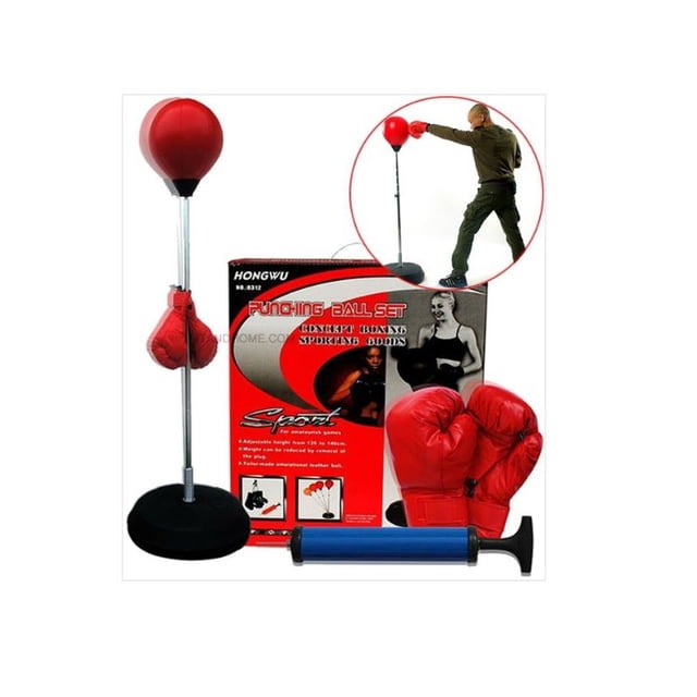Pera de Boxeo Costal Boxeo Compraymas Pera Loca Saco Boxeo + Guantes