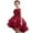 Wine, variant on Dresses for Girls Puffy Gown Sleeveless Gown Train Pageant Recital Party Kids Outfits