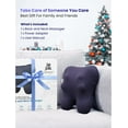 thumbnail image 4 of BOB AND BRAD Back Massager with Heat, Cordless Shiatsu Massagers for Neck and Back, 3D Kneading Massage Pillow for Muscle Pain Relief, 4 of 10