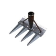 thumbnail image 2 of Hoe Weeding Artifact Agricultural Digging Vegetables Flower Shovel Digging Land Planting Vegetables Agricultural Loosening Tools Steel Rake Rake, 2 of 8