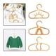 thumbnail image 3 of Colgador de ropa para niños de 3 uds., organizador de guardería, colgadores de ropa de bambú para habitación, ganchos de pared de bambú, estante para, 3 of 8
