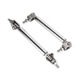 thumbnail image 1 of Splitter Strut Rods, Silver 7.5cm Bumper Protector Lip Rod Splitter Professional High Strength 2 Pcs  for Car, 1 of 7