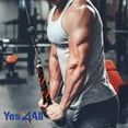 thumbnail image 4 of Yes4All Deluxe Tricep Pull Down Rope Attachment 36inch/91cm Red Black, 4 of 6