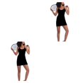 thumbnail image 4 of Minnieouse Vestidos atléticos para mujer Traje de baile deportivo Vestido de tenis de golf de secado rápido Type1 NO1, 4 of 6