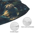 thumbnail image 3 of Fotbe Starry Sky Meditating Lion Funda de Almohada Decorativa Estilo Occidental, Lujo en Algodón, Fundas para Almohadas King, Cojín Estampado para Decoración del Hogar-16"x24", 3 of 6