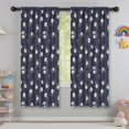 thumbnail image 5 of Pioneer Flower Floral Print Pattern Teens Curtains,Teens Insulated Curtains Set Of 2,Bedroom Essentials,Toddler Room Decor 42"x63", 5 of 5