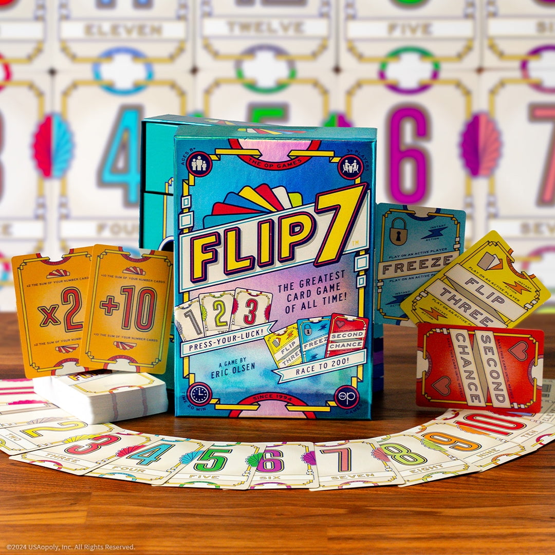 Flip 7™ Fast-Paced Addictive Card Game, by USAopoly
