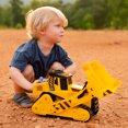 thumbnail image 3 of Maxx Action 16" Dozer with Joystick Controls, Lights, Construction Sounds, Motorized Movement, and Real Working Bucket, 3 of 7