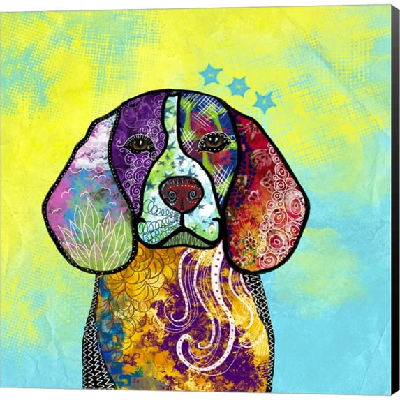 Great Art Now Colorful Pets V by Duirwaigh, Canvas Wall Art, 12W x 12H