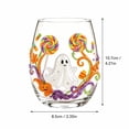 thumbnail image 2 of YSBDLQE Halloween Glassware Unbreakable – Ghost Pumpkin Printed Tumbler for Party Drinks, Daily Refreshments, Durable Halloween Decor for Home and Office,H, 2 of 7