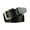 Black, variant on Men's PU Belt With Classical Pin Buckle Embossing Letter Pattern Waistband For Professional And Leisure Outfit
