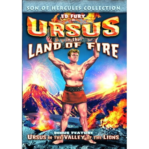 Ursus in the Land of Fire / Ursus in the Valley of the Lions (DVD), Alpha Video, Action & Adventure