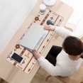 thumbnail image 3 of Long Mouse Pads for Desk,Brown Ethnic Arrow Pattern Desk Mats on Top Of Desks, Desk Mouse Pad Extra Large with 3mm Non-Slip Base and Stitched Edge for Gaming,Office,Work,Home 31.5"x11.8", 3 of 6