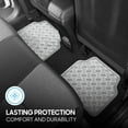 thumbnail image 5 of BDK Universal Fit 4-Piece Metallic Design Car Floor Mat - (Silver) (MT-641-SL), 5 of 10