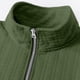 thumbnail image 4 of pstuiky camisa de manga larga para hombre, Sudadera con cuello alto, manga larga y cremallera de un cuarto para hombre, color liso salir tops m, 4 of 8