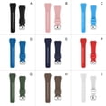 thumbnail image 4 of jesticaly Watch Strap Solid Color Universal Replacing Wristwatch Band Accessories Green, 4 of 6