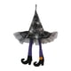 thumbnail image 5 of Decoraciones colgantes de piernas de para Halloween, sombrero de piernas de , cartel colgante, adorno, novedad, colgador multifuncional Violeta, 5 of 8