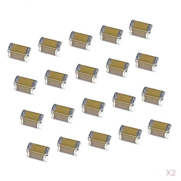 Kit De Condensadores SMD 1206 Geeyu ZHaonan - 720 Piezas, 1PF-10UF, 36 Valores, Para Electrónica Y Reparaciones