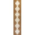 thumbnail image 2 of JONATHAN Y WASHABLE 2 x 8 Runner Rug, Chayton Minimalist Geometric - Terracotta/Cream, WSH110A-28, 2 of 9