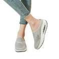 thumbnail image 2 of Vedolay Summer Sneakers for Women Flats Shoes Women, Pointed Toe Slip On Loafer Flats Shoes,Gray 7.5, 2 of 5