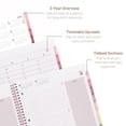 thumbnail image 3 of Rileys Academic Planner 2026-2027, Daily, Weekly & Monthly Planner, July 2026 - June 2027, Student Notes Pages, Twin-Wire Binding, Weekly Agenda for School & Work (8.5 x 11-Inches, Pink), 3 of 5
