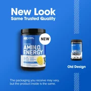 Optimum Nutrition, Essential Amino Energy, Powder, Blueberry Lemonade, 9.5 Oz, 30 Servings